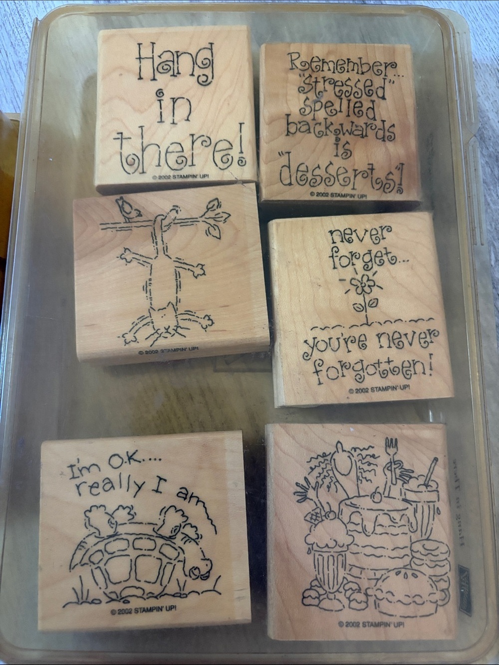 Stampin' Up! Retired sets Hang in There